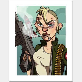 Tank Girl Posters and Art